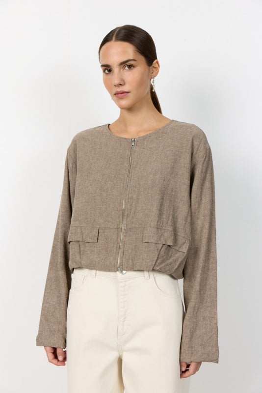 Lrnaja 63 Jakke Camel